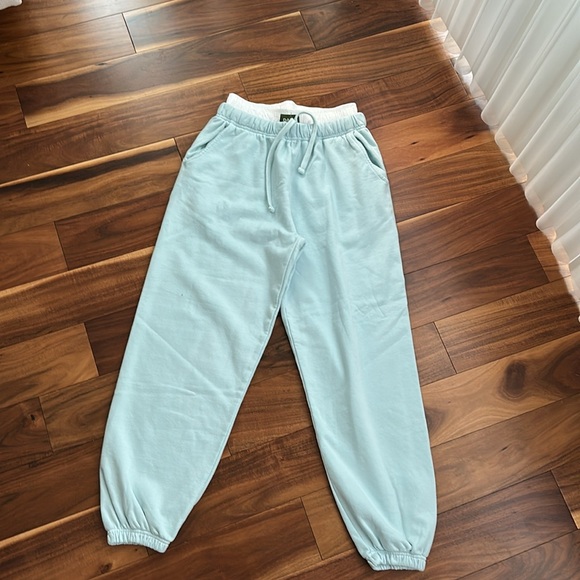 DAILY DRILLS BOXER JOGGER SWEATPANTS LIGHT BLUE SIZE XS-S - Picture 2 of 9